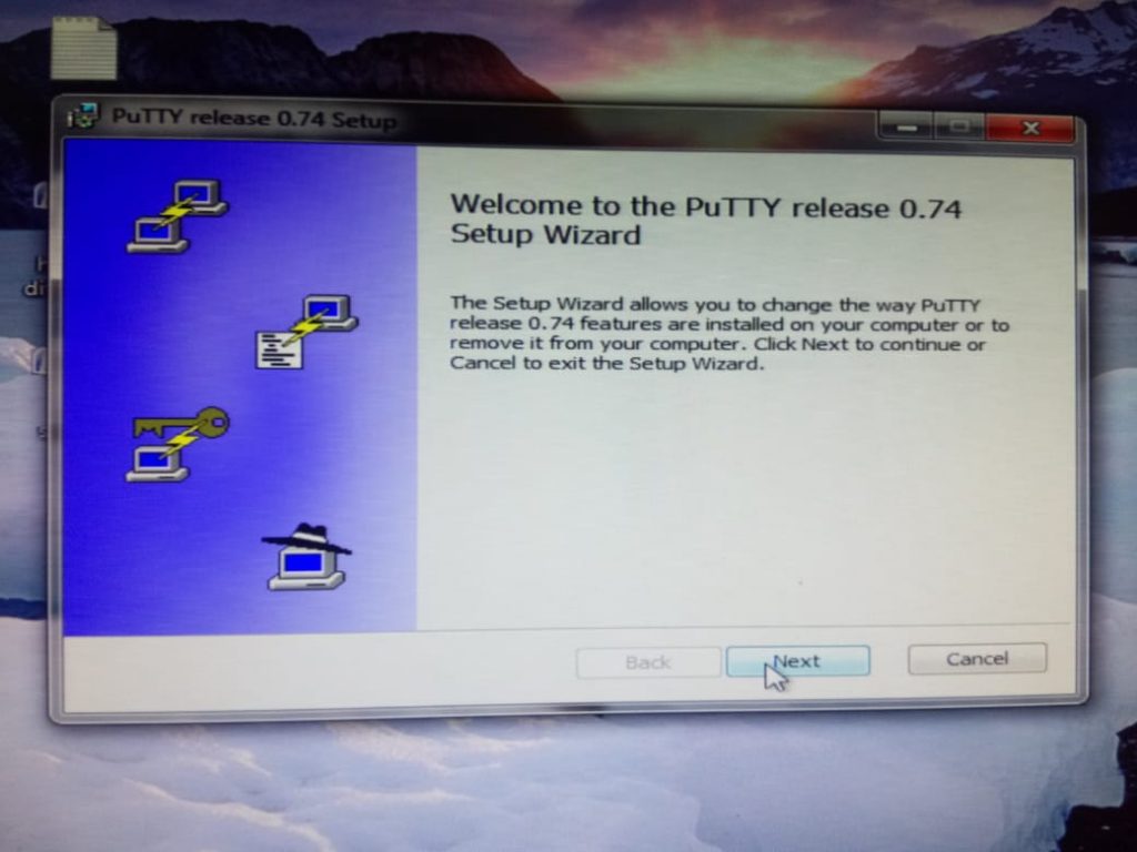 Instalación de PuTTY