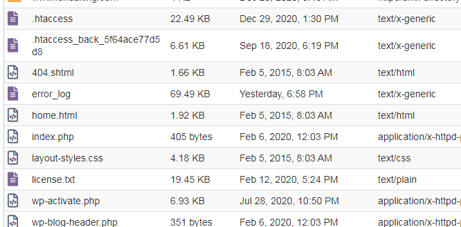 Cómo acceder al archivo .Htaccess oculto en cPanel 5 Cómo acceder al archivo .Htaccess oculto en cPanel 5